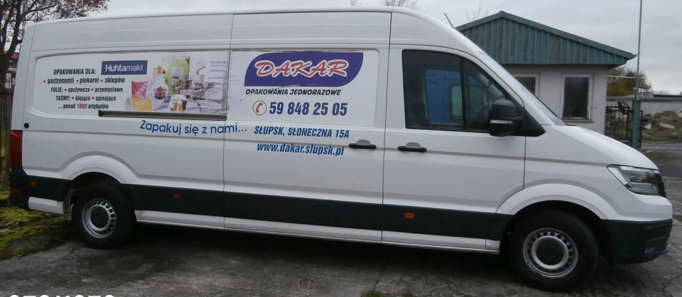 Volkswagen Crafter cena 85000 przebieg: 195900, rok produkcji 2017 z Słupsk małe 121